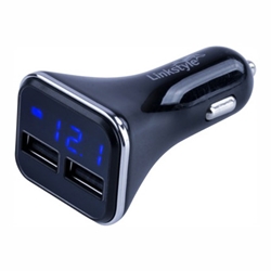 Sea-Dog Square Dual USB Power Plug